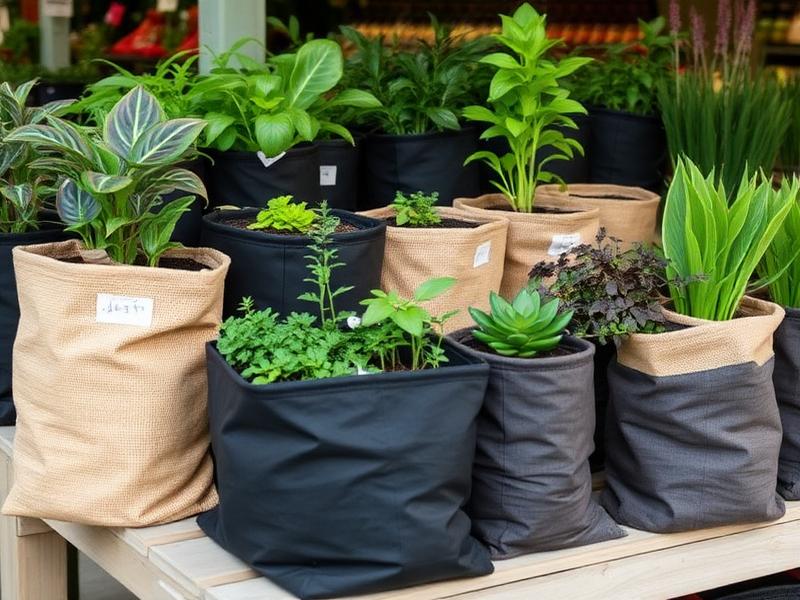 Fabric & coir grow bags