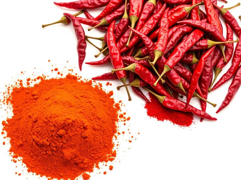 Red chilli — whole & powder